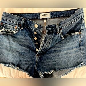 Gently worn Parker Cut offs AGOLDE shorts